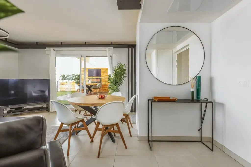 Monaco view, pool, garage, 100 m2 terrace