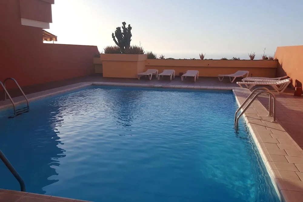 Apartment With one Bedroom in Santiago del Teide, With Wonderful sea View, Shared Pool and Terrace