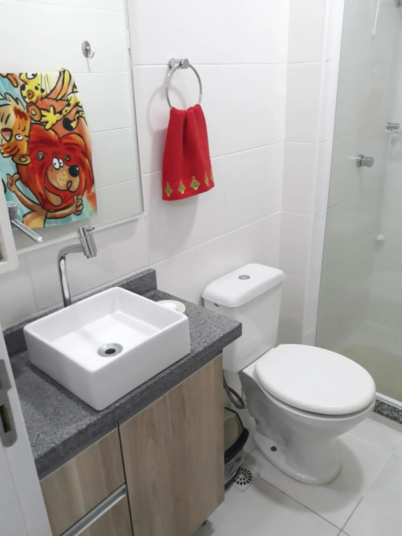 Apartamento com 2 quartos para 5 hóspedes - Recanto do Cardeal - Praia de Bombas-Bombinhas