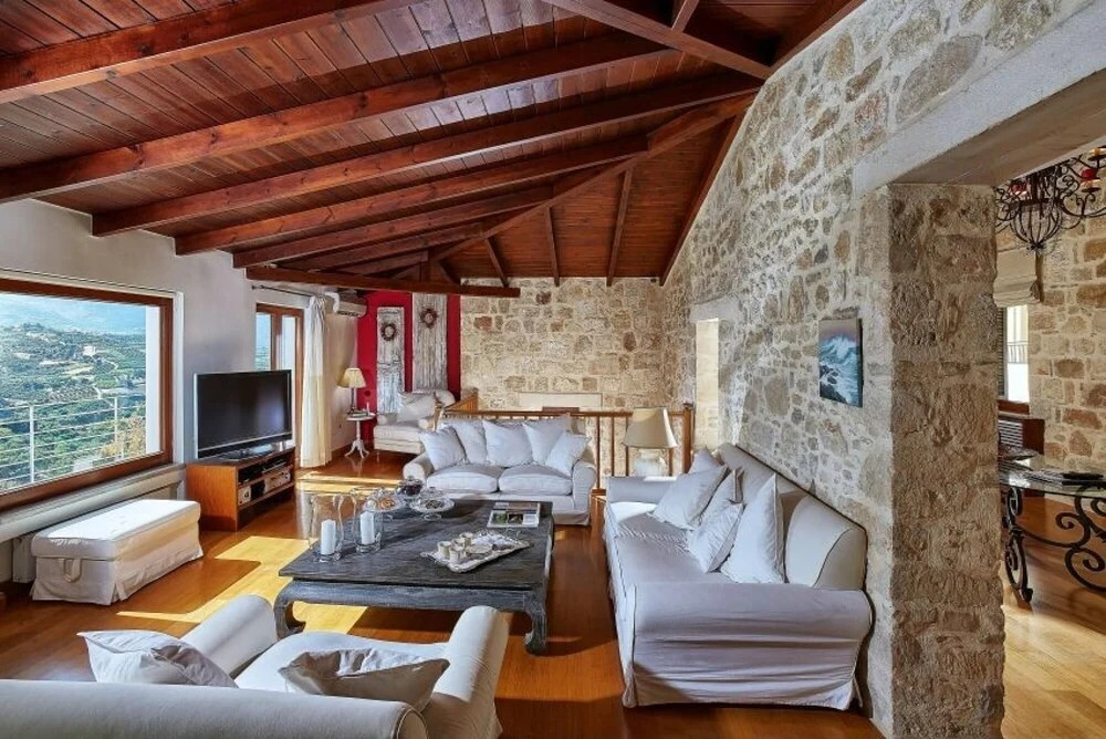Luxury Crete Villa Villa Malvazia Beautiful 4 Bedroom Villa Private Pool Gym Keramoutsiou