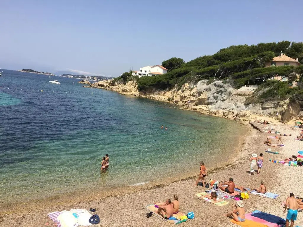 T2 Rez de jardin 300m Plage de Beaucours Sanary sur Mer