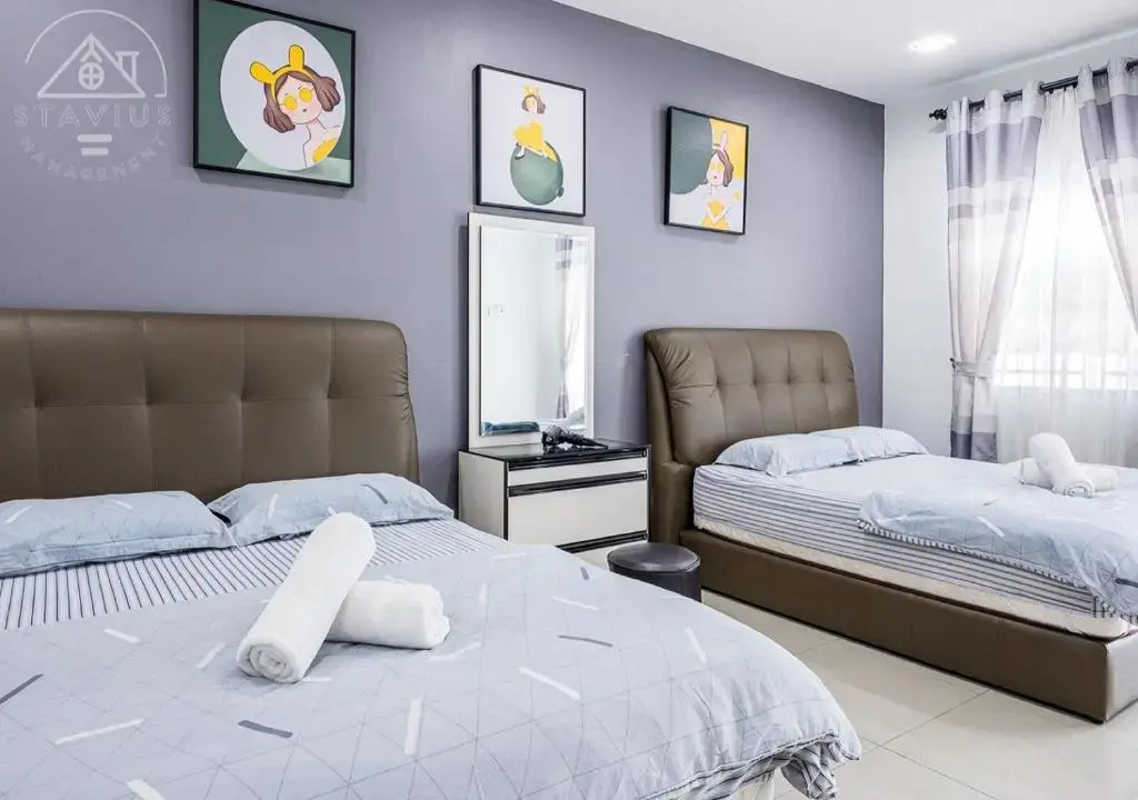 Port Dickson 14Pax 4BR Double Storey House