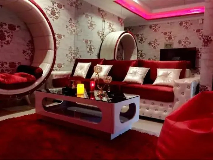 The Red one bedroom apartment in Bahria Town