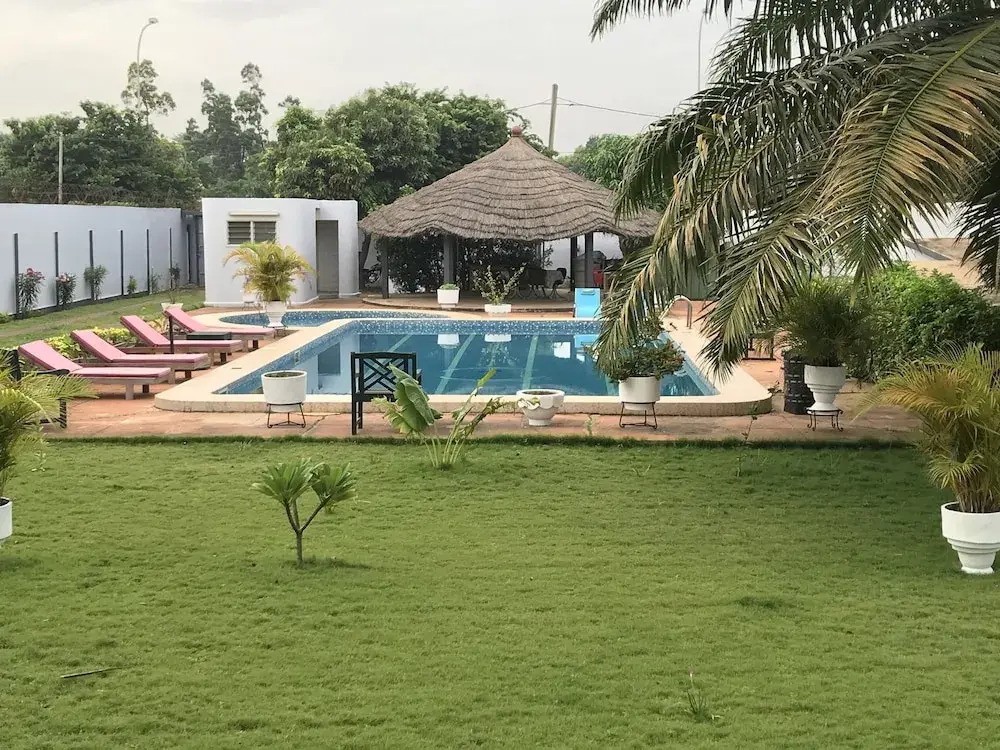 House With 3 Bedrooms in Lomé, With Pool Access, Enclosed Garden and W