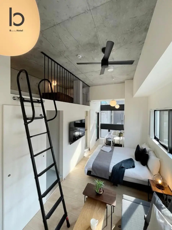 Newly open 1BR apt for 7ppl with loft and city scenic view