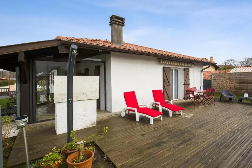 Charming house with pool & veranda in Tarnos 10 min to the beach - Welkeys