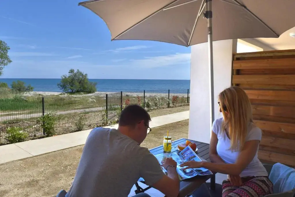 Residence Marina di Bravone - appartement 4 personnes Vue Mer RDC N28
