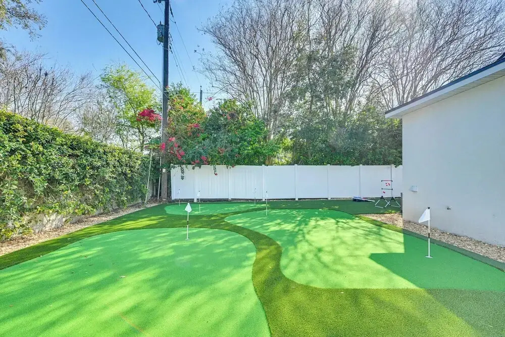 Modern Lakeland Golf Retreat w/ Putting Green