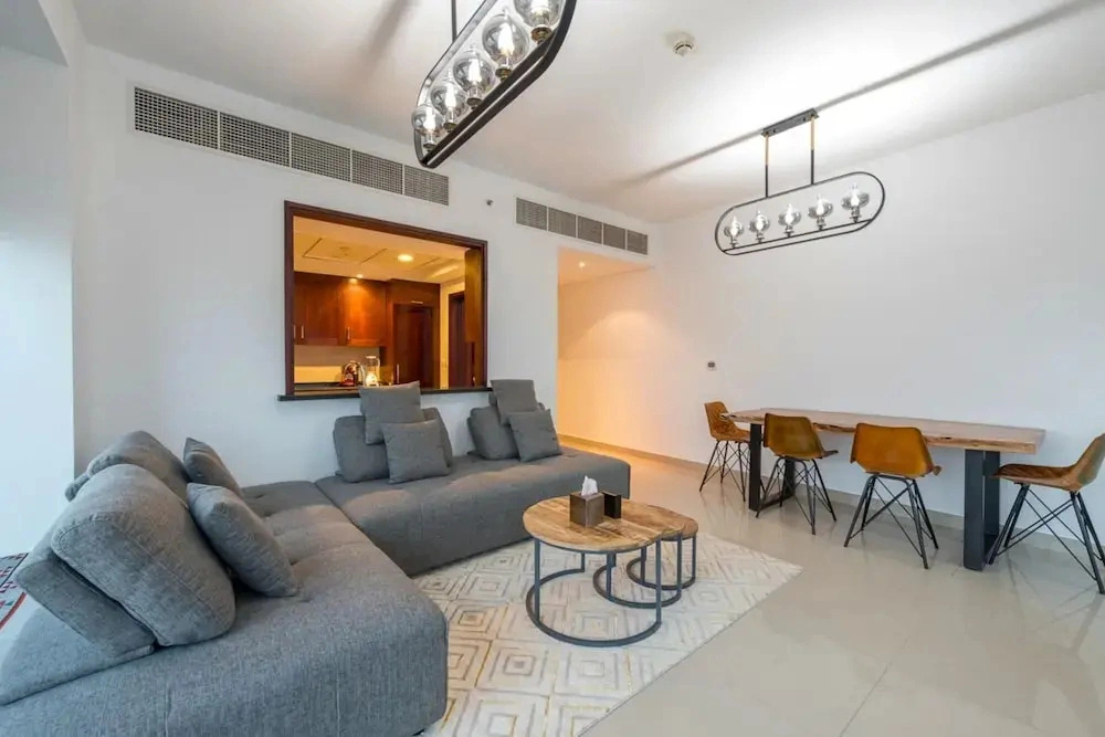 Spectacular 2BR With Burj Khalifa Fountain View