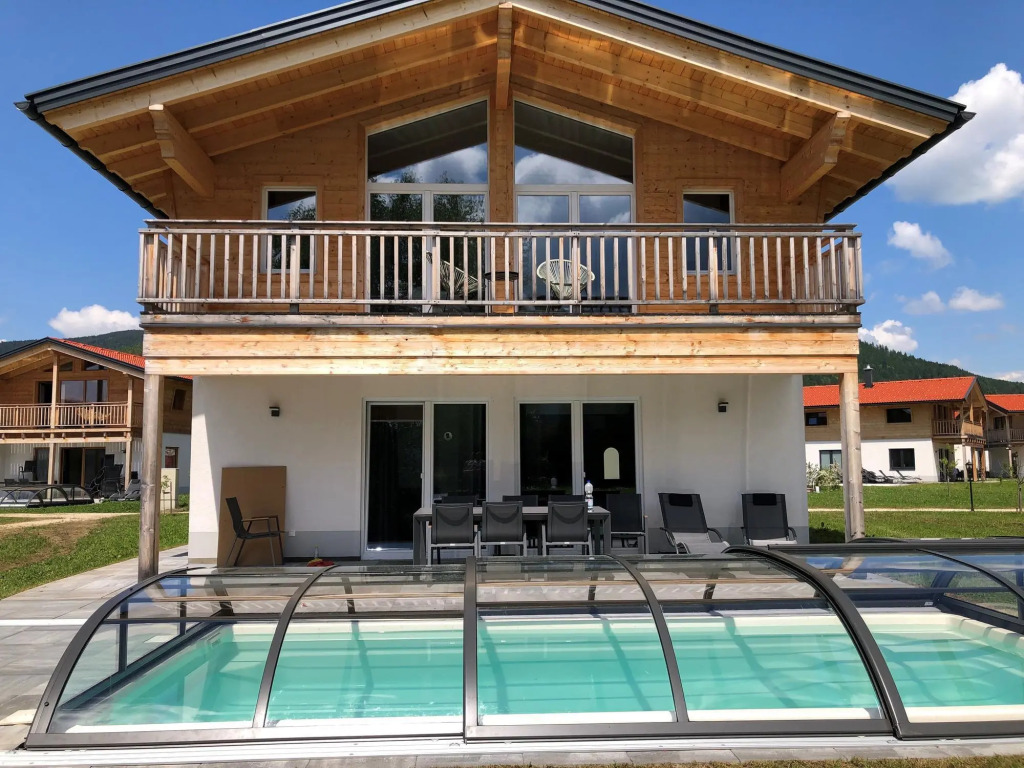Inzell Chalets with private pool