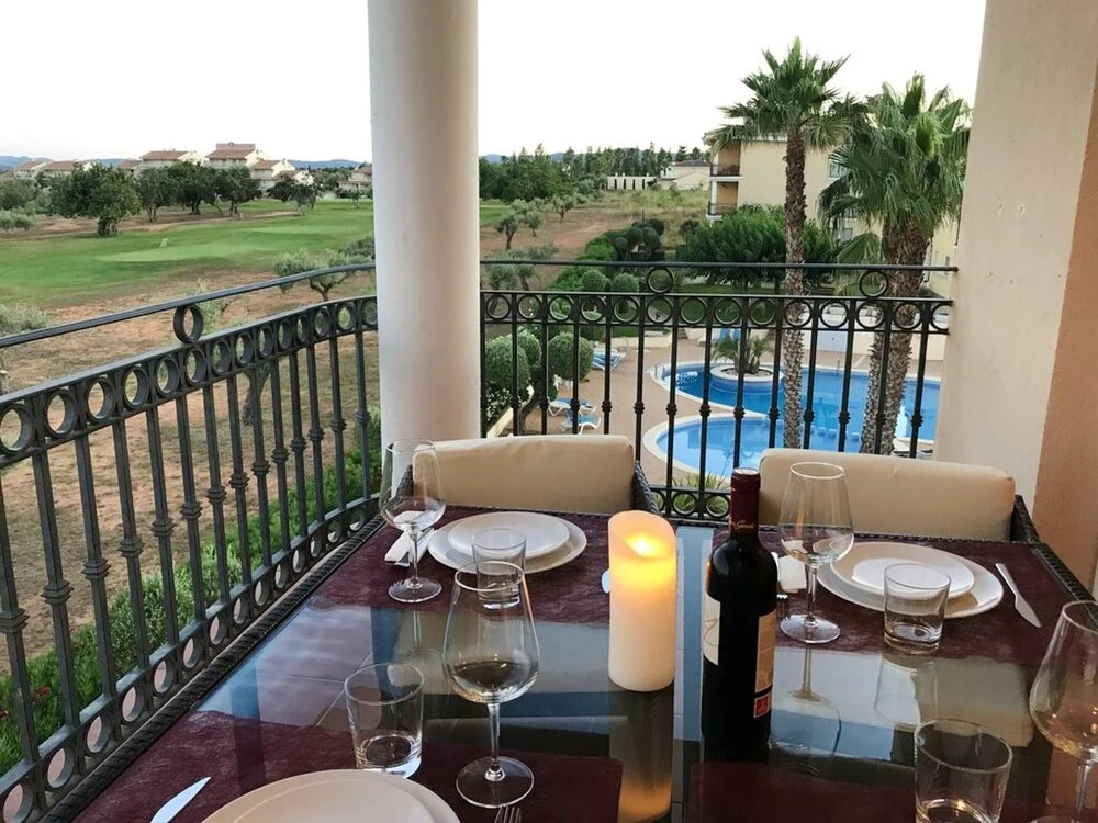 Apartment with 2 Bedrooms in San Jorge, with Wonderful Lake View, Pool Access, Enclosed Garden - 15 Km From the Beach