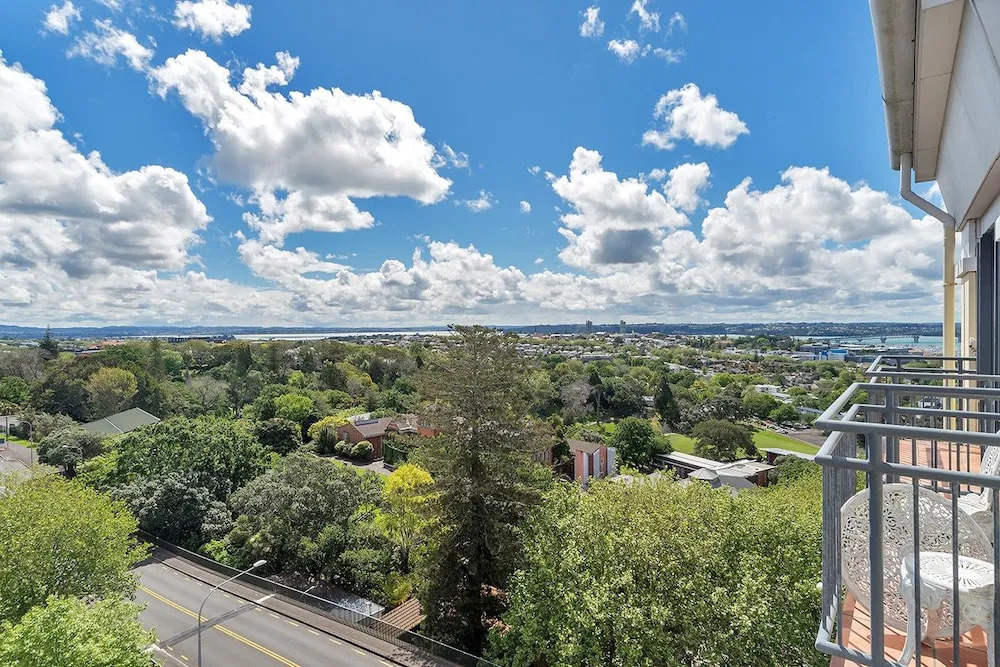 Penthouse with Mezzanine & Harbor Views