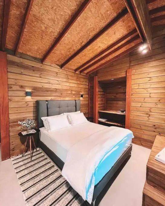 Cabana equipada em meio à natureza em Pomerode