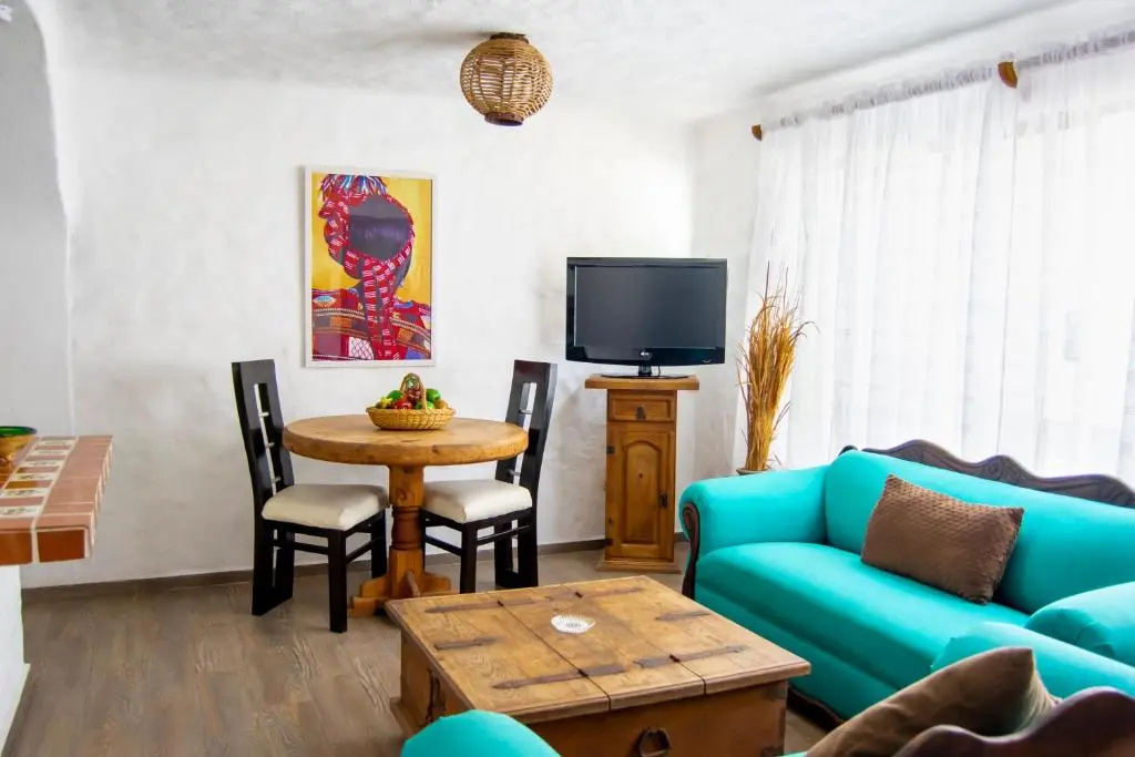 Двухместный люкс (двуспальная кровать) в Petit Hotel Pilitas
