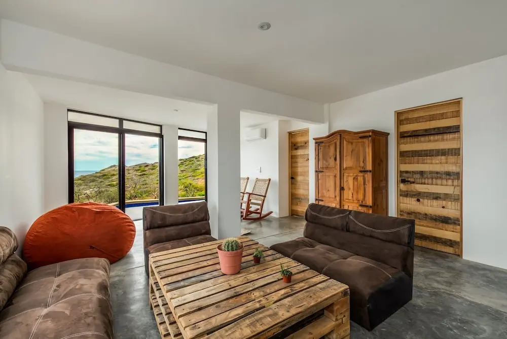 Ocean View Suite at Cerritos Surf & Racquet in Pescadero Baja Sur by Redawning
