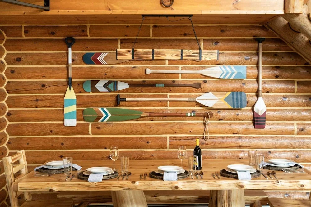 Luxe Riverfront Lodge: Group Wine and Ski Retreats