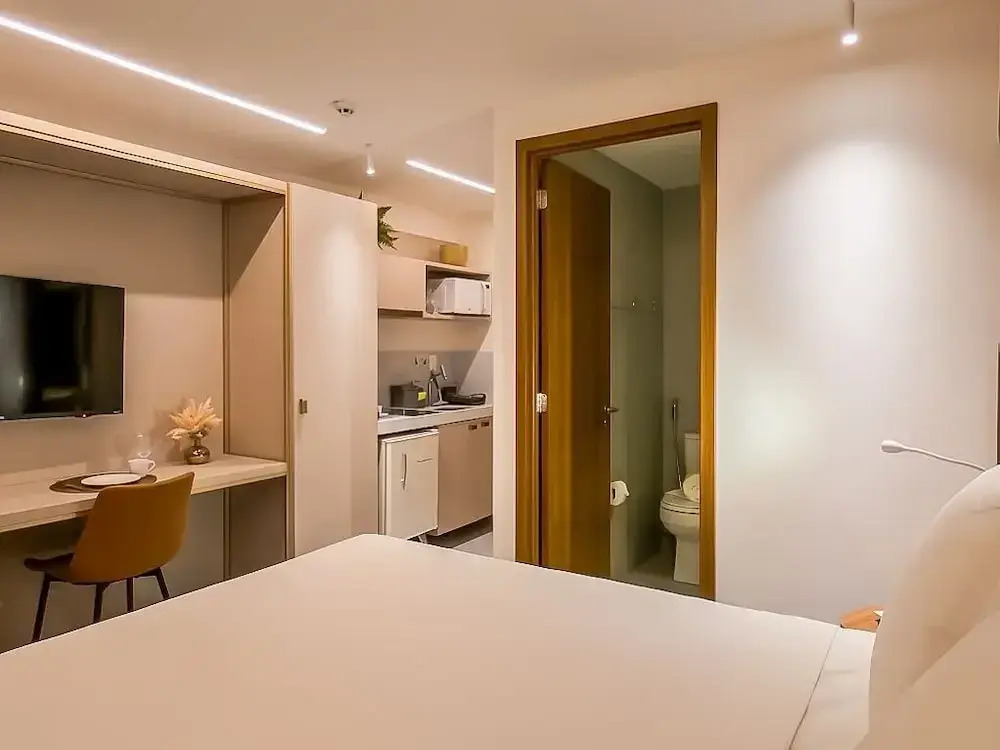 Restinga by Xtay - Studios com piscina e academia, pé na areia em João Pessoa