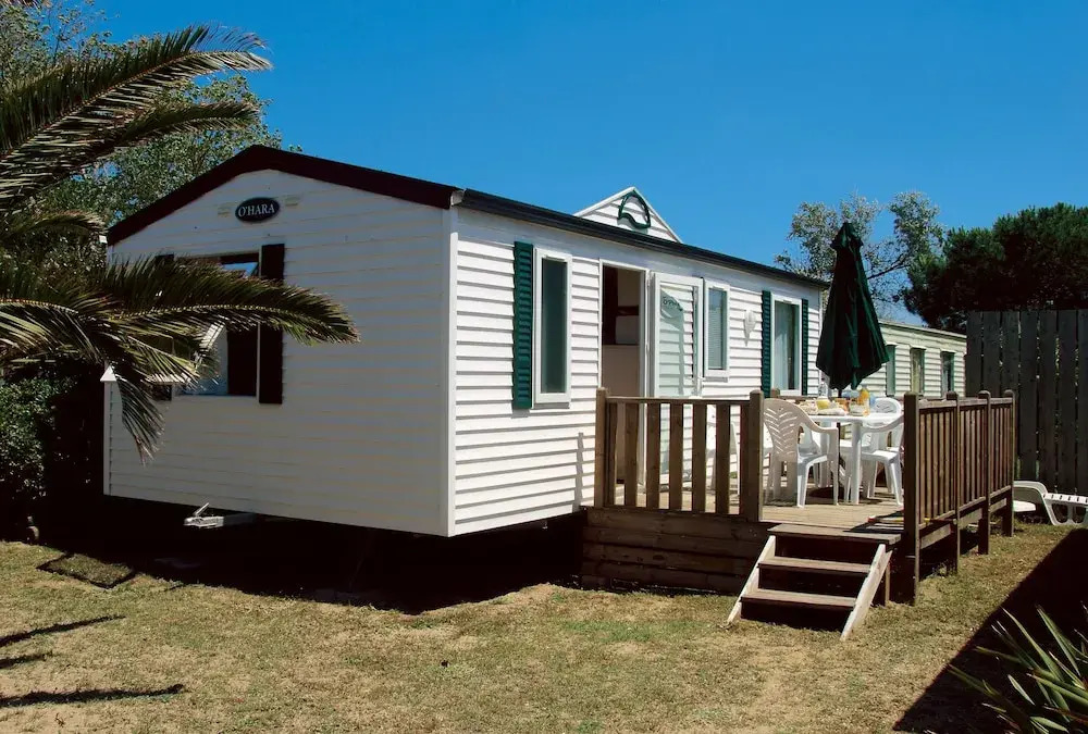 Les mobilhomes helvétiques 4 étoiles Mar Estang Canet en Roussillon