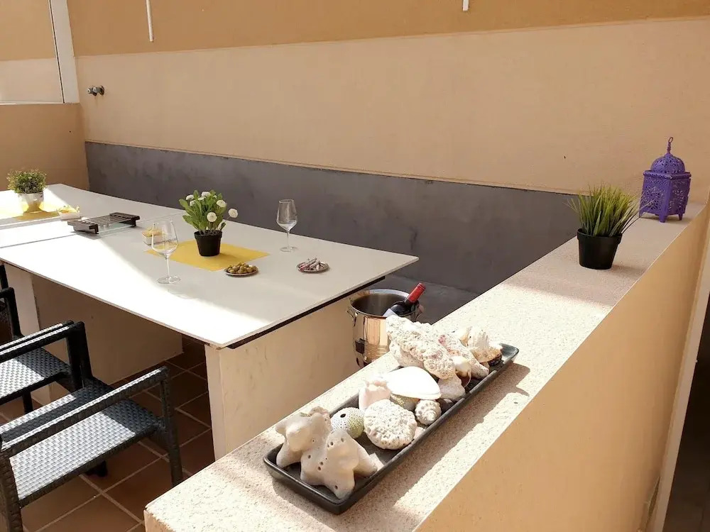 Apartment With 2 Bedrooms in Porís de Abona, With Wonderful sea View, Pool Access, Furnished Terrace