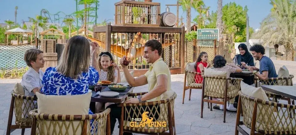 T-Rex Glamping, Dubai Parks and Resorts