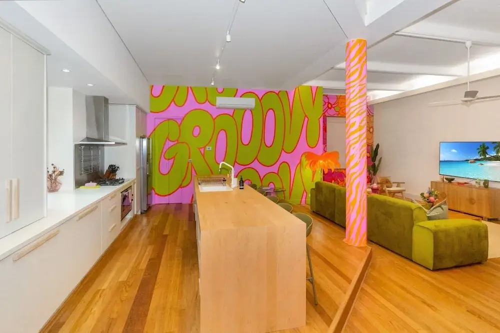 Fun and Cheeky 70s Styled City Apartment