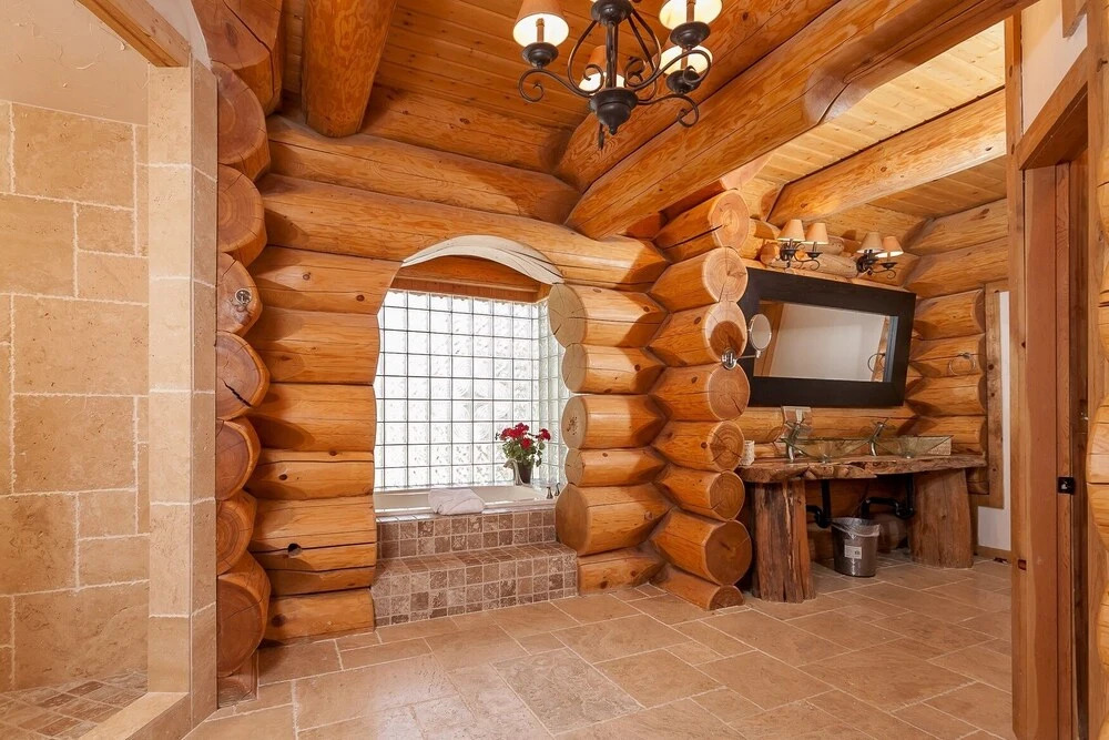 No.7 Gorgeous Shasta Pines Log ! New Spa! 5 Bedroom Home
