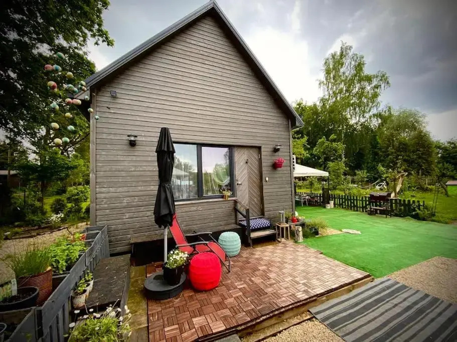 Amazing little house on an island with garden