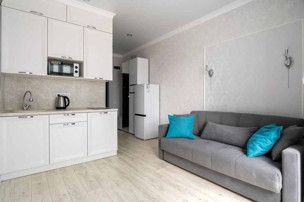 Real Apartments (Риал Апартментс) студия на улице Ясногорская 16/8к2