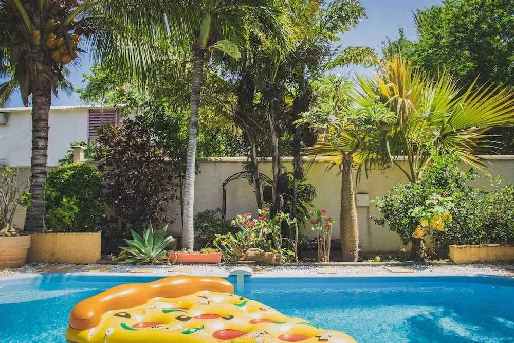 Villa With 3 Bedrooms in La Saline-les-bains, With Private Pool, Enclo