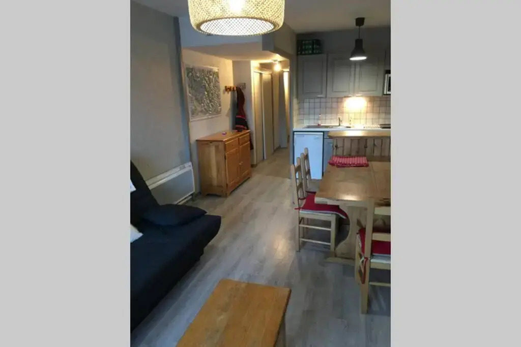 Appartement cosy Deux Alpes front de neige 34m2 6p