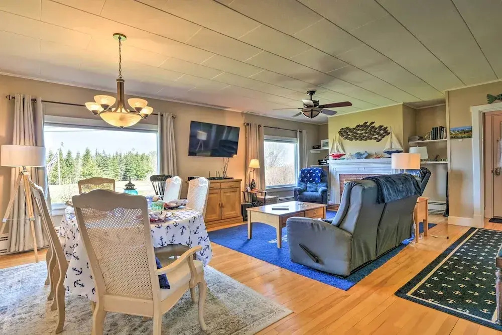 Nautical Lubec Cottage w/ Fire Pit & Grill!