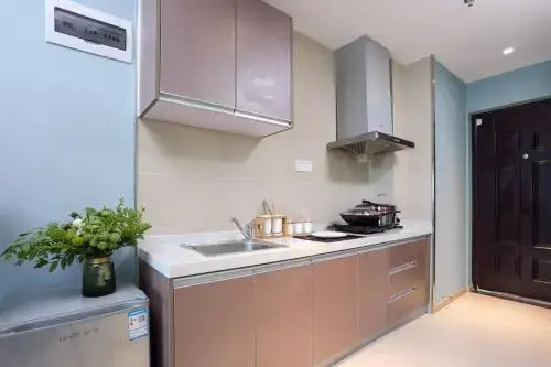 Hefei Binhu New District·Wanda City Subway Station· Locals Apartment 00164200