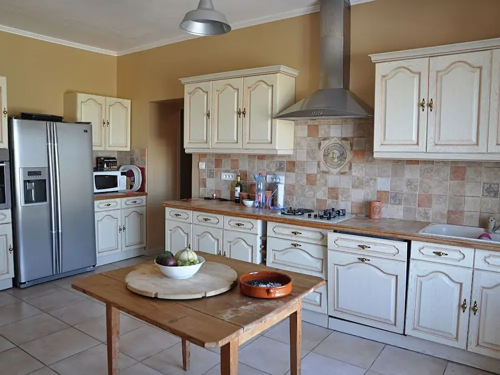 Villa with heated swimming pool and spectacular view in diverse surroundings