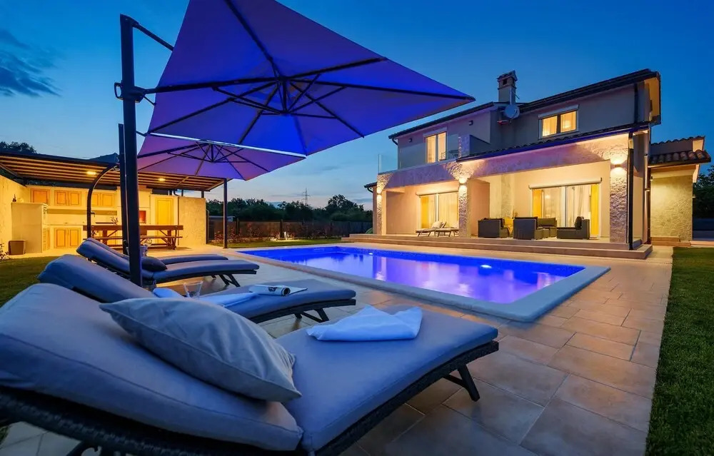 Awesome Home in Nedescina With Outdoor Swimming Pool, Wifi and Heated Swimming Pool