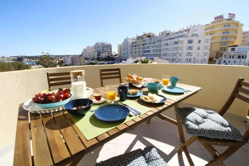 Rocha beach with a view to the marine