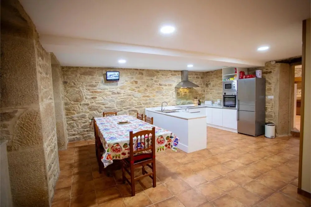 House With 3 Bedrooms in Goiás, Lalín, With Wonderful sea View, Terrace and Wifi
