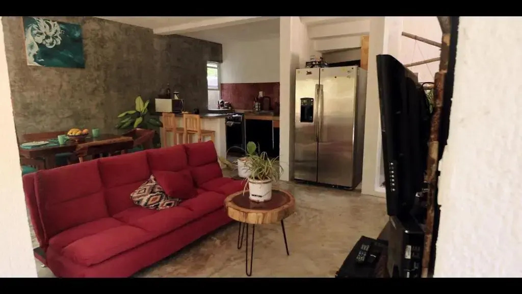 Relaxing comfortable jungle view Eklum Villa Rivera Maya Puerto Morelos POOL AC GYM GATED COMMUNITY