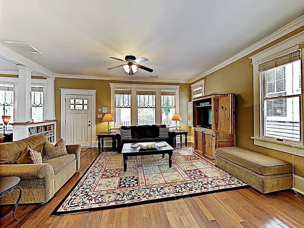 Sunny W/ Wraparound Porch 2 Bedroom Home