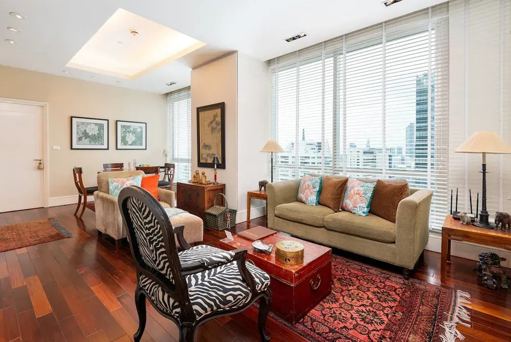 1 Bed Serviced Skyvilla With View Check in 15h to 22h Only
