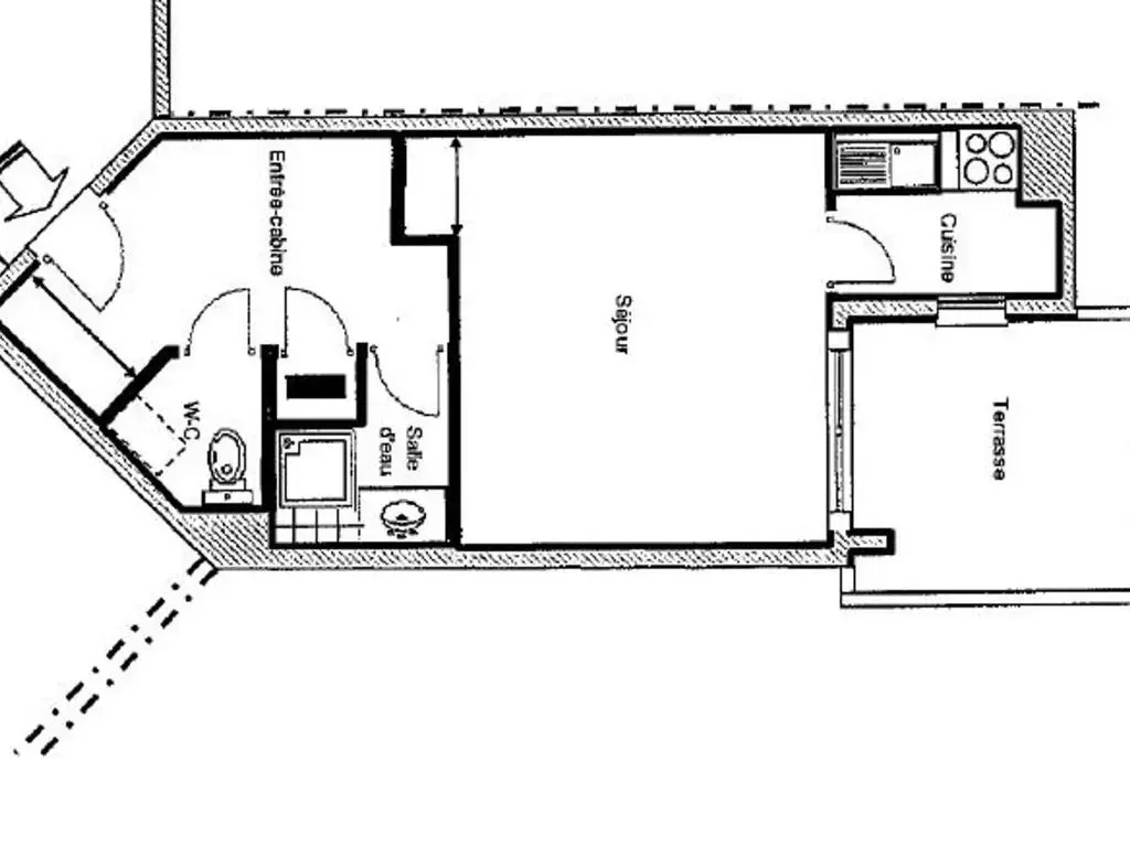 Appartement Sète, 1 Pièce, 4 Personnes - Fr-1-338-144
