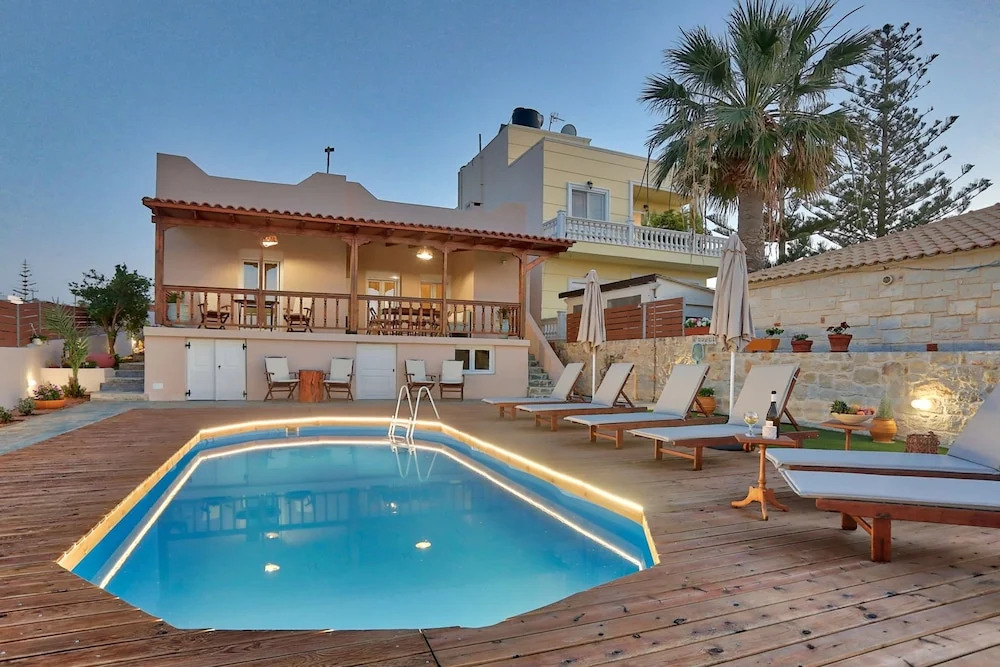 Anacosta Villa w Private Pool Cretan Seaside Gem