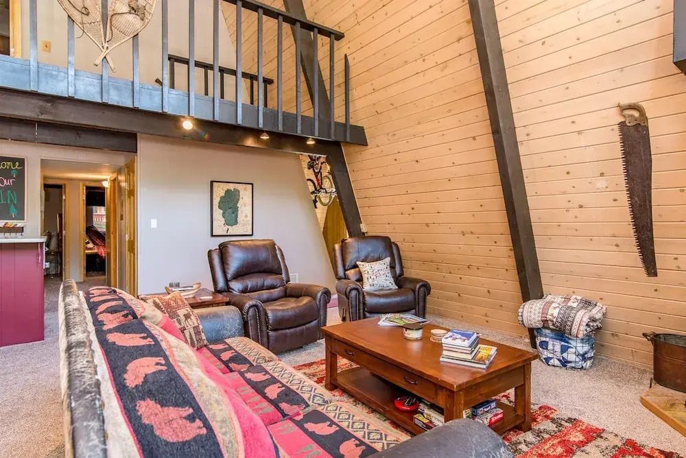 Spacious Wooded Tahoe Cabin by RedAwning