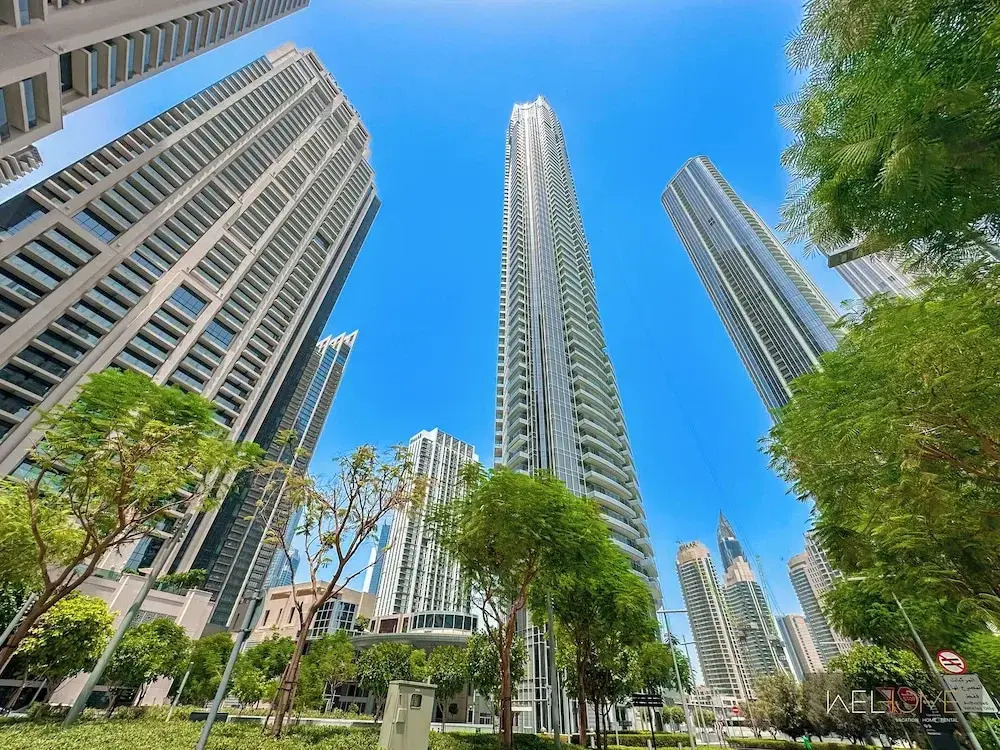 WelHome - Luxury Apartment Facing Burj Khalifa With Terrace
