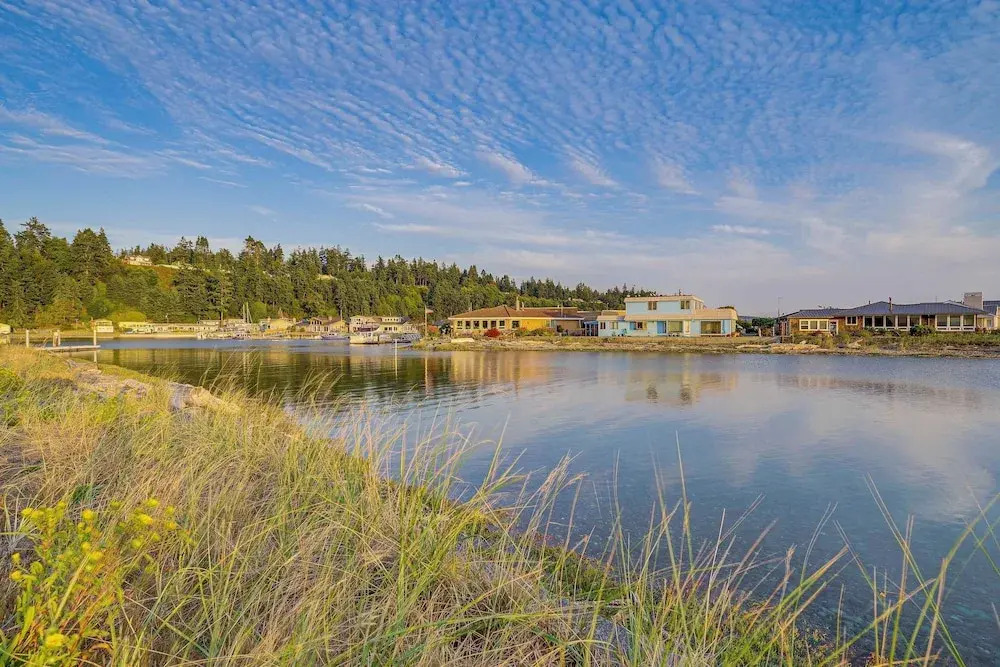 Beach Access, Deck: Waterfront Whidbey Island Home