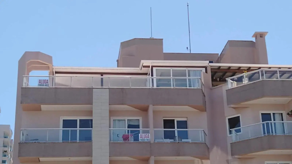 Apartamento de Cobertura frente para o mar Itapema