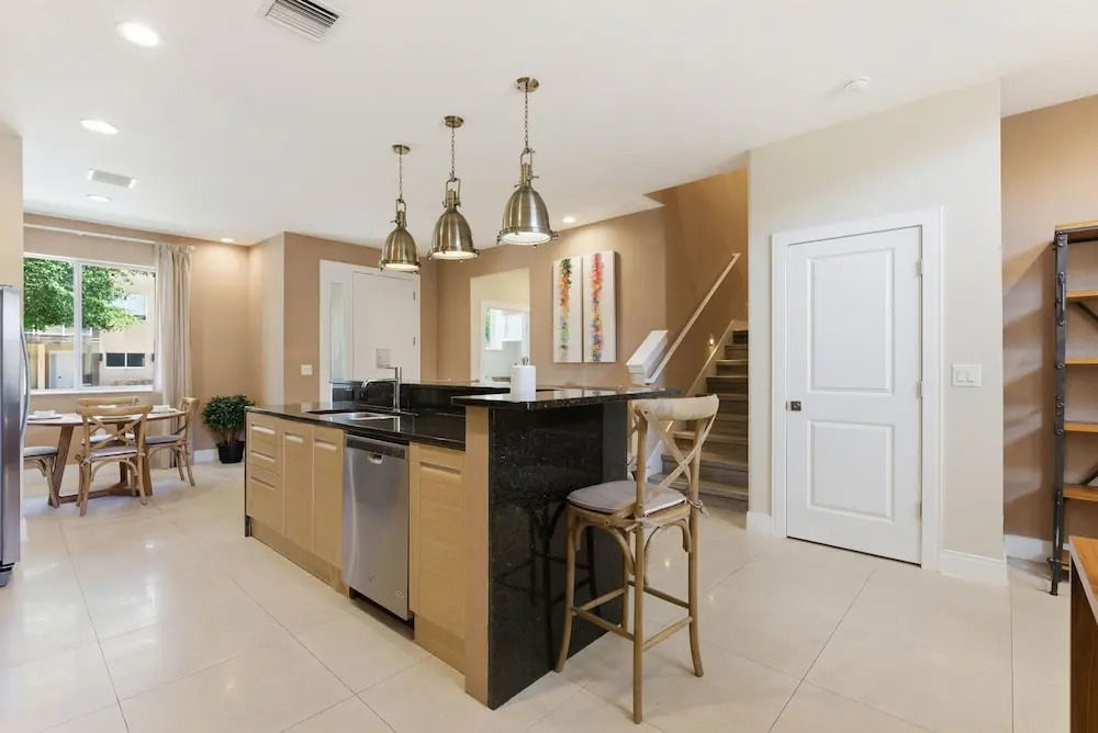 Designer 4BR Getaway, Sleek Laminate Floors