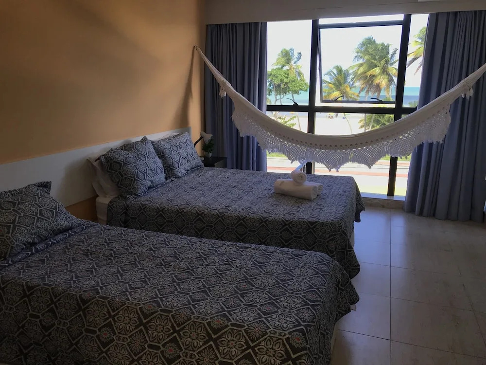 Bela Hospedagem - Lindo flat frente mar