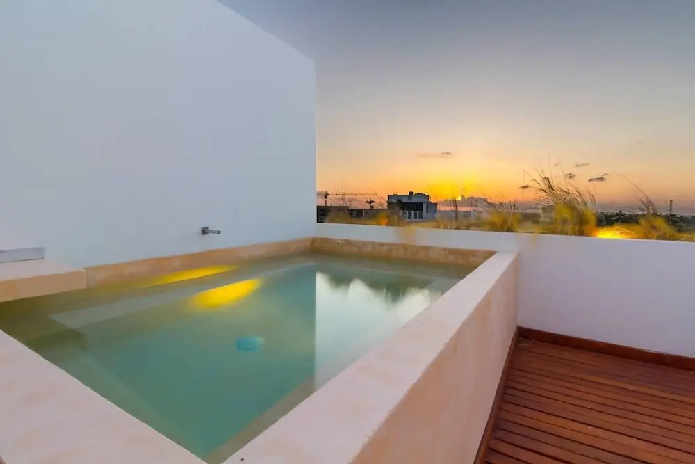 3BR Modern Penthouse!own Rooftop Pool!min to Beach