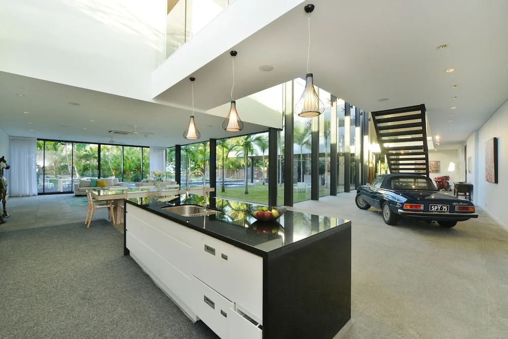 Glass House on the Beach