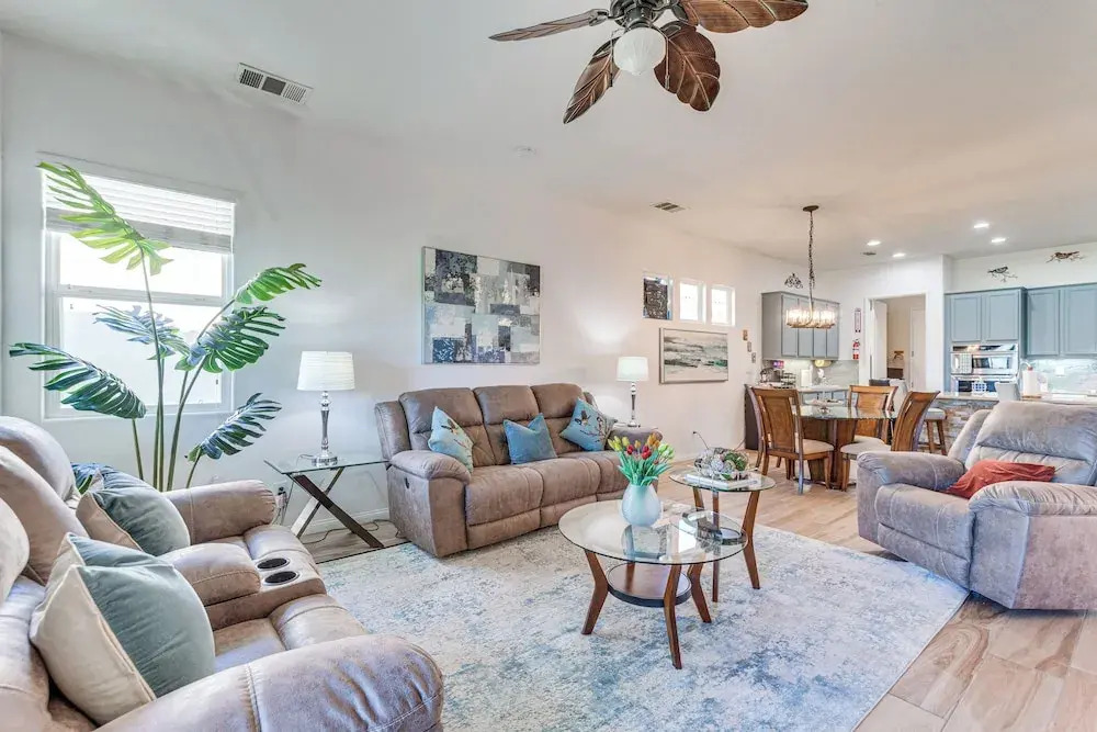 On Golf Course: Quiet Indio Home w/ Pool Access!